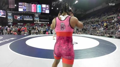 140 lbs Champ. Rd Of 64 - Carmella Clark, MI vs Jacee Mardirosian, IL