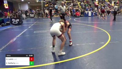 84 lbs Round Of 16 - Gavin Lamb, Gladiators vs Ethan Rafferty, Eagle WC