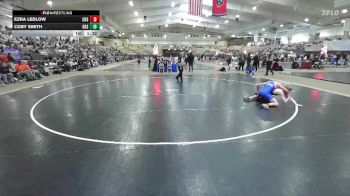 138 lbs Quarterfinals (8 Team) - Ezra Ledlow, Cleveland High School vs Coby Smith, Kirkwood High School
