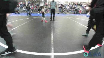 45 lbs Round Of 16 - Easton Delgado, Prime Wrestling vs Wrenley Jackson, Shelton Wrestling Academy