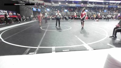 155 lbs Quarterfinal - Ayden Amos, Pwa vs Gage Robinson, Mighty Lion Wrestling Club
