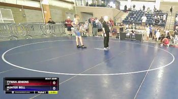 160 lbs Round 1 - Tywan Jenkins, CA vs Hunter Bell, ID