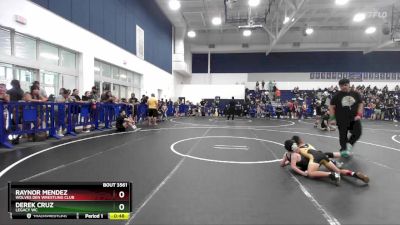 66-75 lbs Round 2 - Derek Cruz, Legacy WC vs Raynor Mendez, Wolves Den Wrestling Club