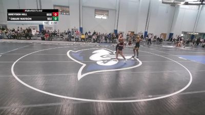 174 lbs Champ. Round 2 - Omari Watson, Wilkes vs Breyden Hill, Muskingum