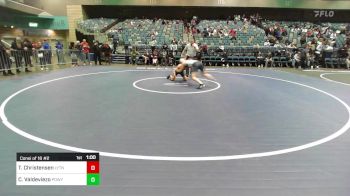 150 lbs Consi Of 16 #2 - Treyden Christensen, Layton vs Carlos Valdeviezo, Poway