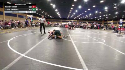 285 lbs Rd Of 16 - Mason Cover, Cal State Bakersfield vs Taye Ghadiali, Michigan