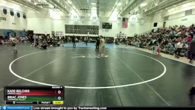 125-128 lbs Round 4 - Kade Belcher, Greeley West vs Briac Jones, Thompson Valley