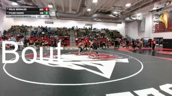 150 lbs 9th Place Match - Felix Morales, Aurora Central vs Tyler Coats, Fossil Ridge