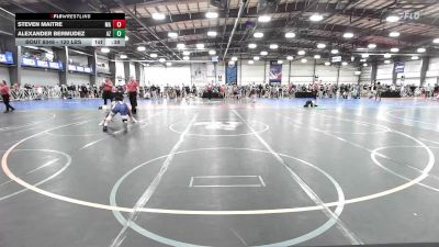 120 lbs Consi Of 64 #1 - Steven Maitre, MA vs Alexander Bermudez, AZ