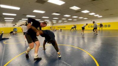 Jacob Seely & Robert Winters Drill On Their Feet