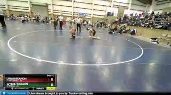 110 lbs Round 1 (4 Team) - Uriah Beamon, Team Champs vs Wylee Willson, Wyoming