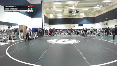 146 lbs Cons. Round 2 - Aiden Martinez, Arete vs Cade Tiburzio, Murrieta Valley