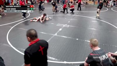 105 lbs Quarters - Matthew McNulty, Suples Wrestling Club vs Gage Green, East Idaho Elite Wrestling Club