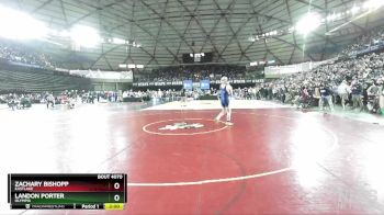 4A 157 lbs Champ. Round 1 - Zachary Bishopp, Eastlake vs Landon Porter, Olympia