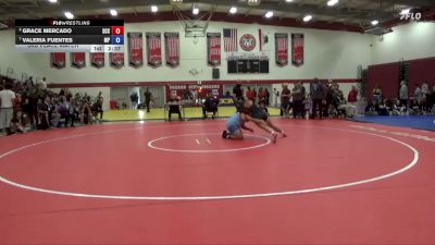 235 lbs 3rd Place Match - Valeria Fuentes, Moorpark College vs Grace Mercado, Sacramento City College
