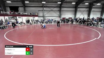 125 lbs Semifinal - Nikko Beato, Coast Guard vs Kaya Bogle, Castleton