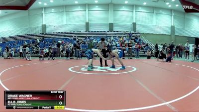 160 lbs Round 2 - Ellis Jones, M3 Wrestling Academy vs Drake Wagner, Red Cobra Wrestling Academy