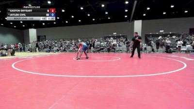 132 lbs Champ. Round 2 - Easton Enyeart, IA vs Jaylen Civil, MO
