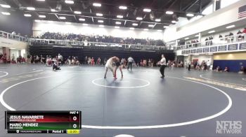 165 lbs Champ. Round 1 - Mario Mendez, Rio Hondo vs Jesus Navarrete, Bakersfield College