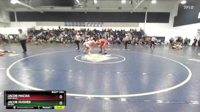 215 lbs Cons. Round 6 - Jacob Hughes, Ripon vs Jacob Macias, Oak Hills