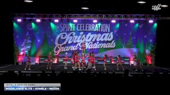 Woodlands Elite - Humble - Recon [2025 L4 Senior Coed] 2025 Spirit Celebration Christmas Grand Nationals