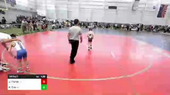69 lbs Rr Rnd 1 - Jd Flores, TUF California Wrestling vs Kellen Eva, Atc