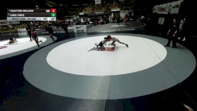 84 lbs Quarters - Luke Cruz vs Chayton Nielsen, Spring Hills Wrestling