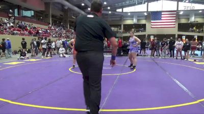 235 lbs Cons. Round 1 - Chastin Trevino, MO vs Ciara Rawson, KS