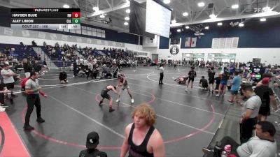 106 lbs Cons. Semi - Ajay Limon, Cal-Grapplers vs Hayden Blue, Reign WC
