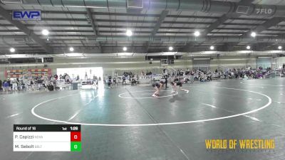 65 lbs Round Of 16 - Priya Capizzi, Nova Wrestling Club vs Mila Sebolt, Sebolt Wrestling Academy