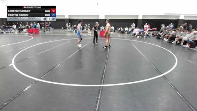 215 lbs Stryker Conley, California Gold vs Carter Brown, Missouri