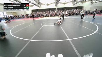 68-M lbs Consi Of 16 #2 - Alexander Gerasimov, Red Hawk Wrestling vs Liam Kocher, Grit Mat Club
