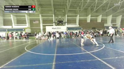 85 lbs Cons. Round 5 - Graham Childs, Champions Wrestling Club vs Tanner Roberts, Ridgeline Riverhawks