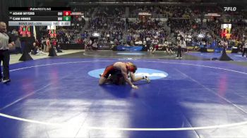 174 lbs Cons. Round 3 - Cam Hines, Western New Eng. vs Adam Myers, Ohio Northern