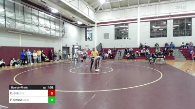 150 lbs Quarterfinal - Conlan Enk, St. Paul's School vs Findley Smout, Christian Brothers