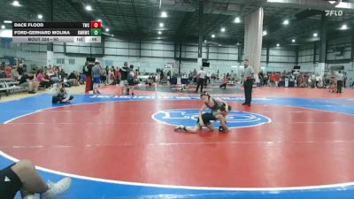 50 lbs Cons. Round 3 - Ford-Gerhard Molina, Kellam Mat Rats Wrestling Club vs Dace Flood, Tallwood Wrestling Club