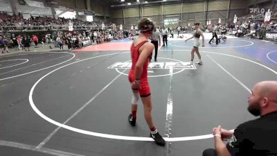 130 lbs Semifinal - Eli Bency, Colorado Outlaws vs Colby Piper, Team Pueblo