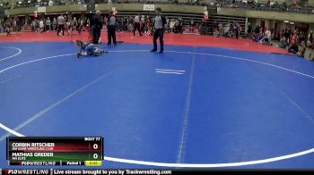 55 lbs Round 4 - Mathias Greder, Mn Elite vs Corbin Ritscher, Big Game Wrestling Club
