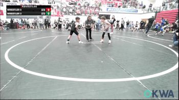 66 lbs Quarterfinal - Liam Aubrey, Grover Rains Wrestling Club vs Adolfo Soto, Clinton Youth Wrestling