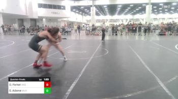 137 lbs Quarterfinal - Dylan Parker, Aniciete TC vs Giovanni Adame, NM Royalty