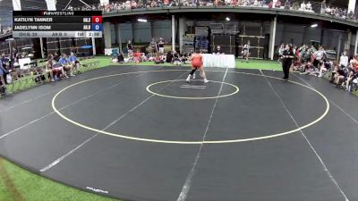 115 lbs Katilyn Tanner, Ohio Scarlet vs Jadelynn Isom, Arkansas Blue