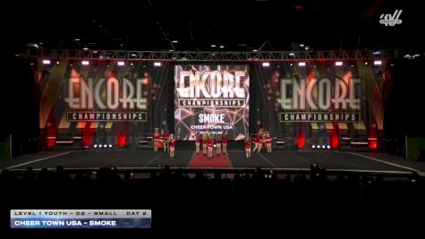 Cheer Town USA - Smoke [2025 L1 Youth - D2 - Small Day 2] 2025 Encore Grand Nationals