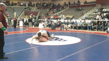 6A 285 lbs 1st Place Match - Nicholas Barry, Heritage vs Yahir Ruiz, Rogers