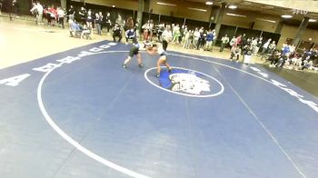 155 lbs Semifinal - Mariana Flores, Elgin (Larkin) vs Myriah Jefferson, Round Lake