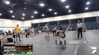 44-50 lbs Round 5 - Grayson King, Holt Wrestling Club vs Zavery Holmes, Unattached