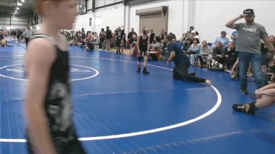 70 lbs Round 2 (6 Team) - Abel Driscoll, STAUNTON REAPER vs Jase Wimer, SOUTH AUGUSTA WRESTLING