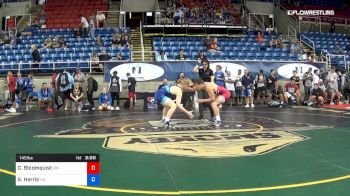 145 lbs Cons 64 #1 - Chase Bloomquist, Minnesota vs Sam Harris, Oklahoma