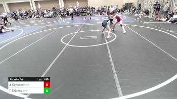 123 lbs Round Of 64 - Jayden Caywood, Norco vs Taimane Cajudoy, Desert Edge HS