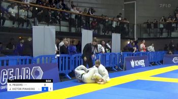 KARL PEGERS vs JOÃO VICTOR PINHEIRO MACHADO DE 2024 European Jiu-Jitsu IBJJF Championship