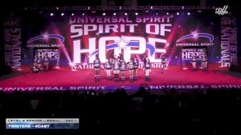 Twisters - 4Cast [2026 L4 Senior - Small Day 1] 2026 Spirit of Hope Grand Nationals